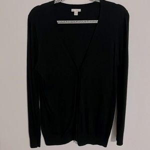 Gap Long Sleeve Cardigan Size M - Black